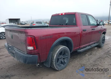 2021 Ram 1500 Classic Warlock 4X4 6'4 Box из США, поврежденный, VIN 1C6RR7GG9MS523589